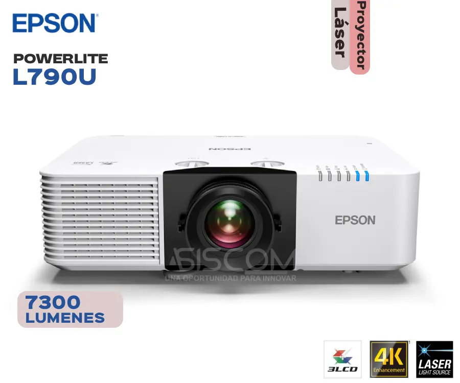 PROYECTOR EPSON LASER POWERLITE L790U 7300Lum 3LCD WIFI